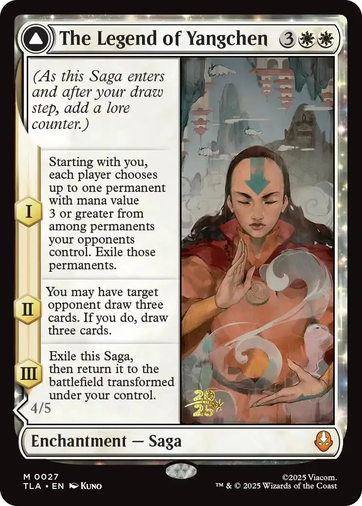 The Legend Of Yangchen [Avatar: The Last Airbender Prerelease Cards] 1
