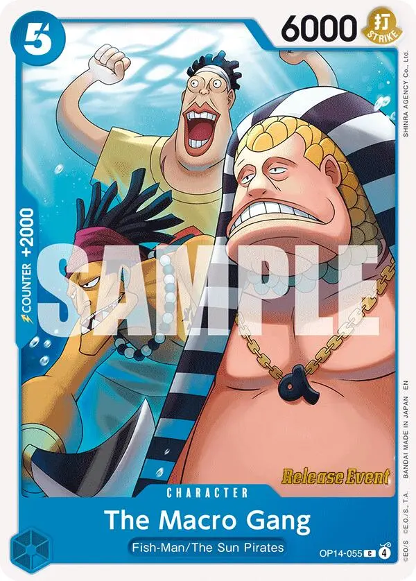 The Macro Gang [The Azure Sea's Seven Release Event Cards] 1