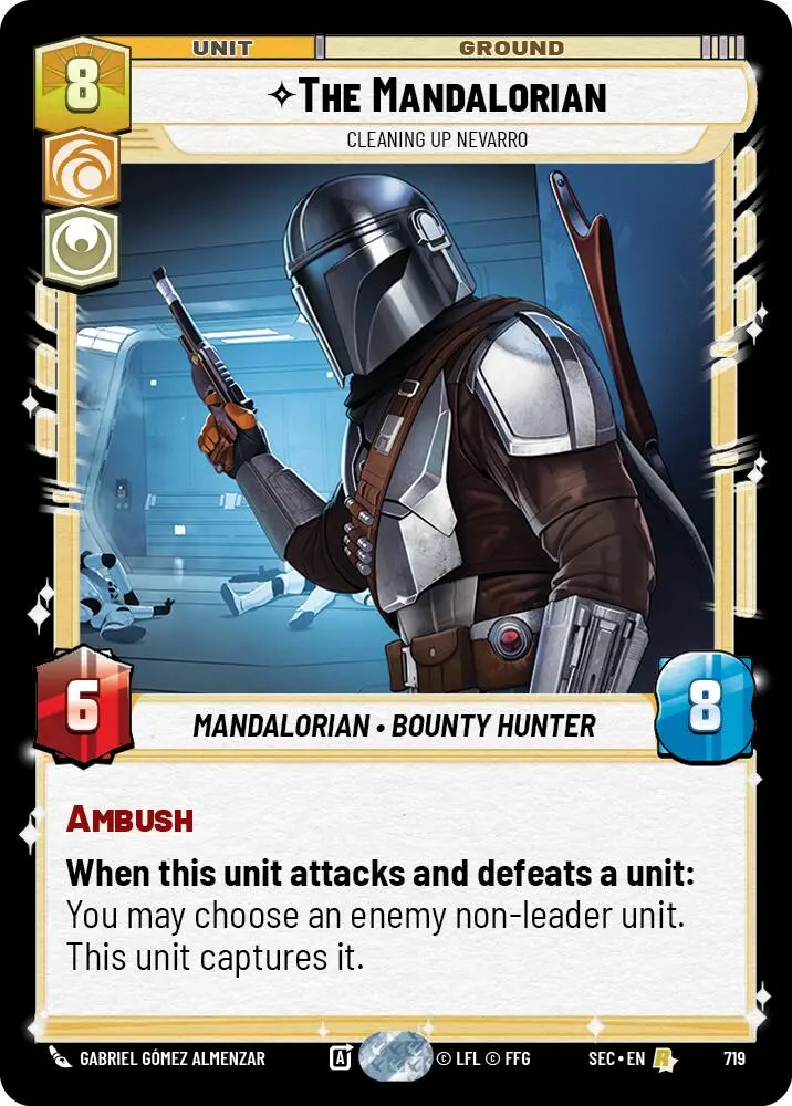 The Mandalorian - Cleaning Up Nevarro (Foil) (719) (719) [Secrets Of Power] 1