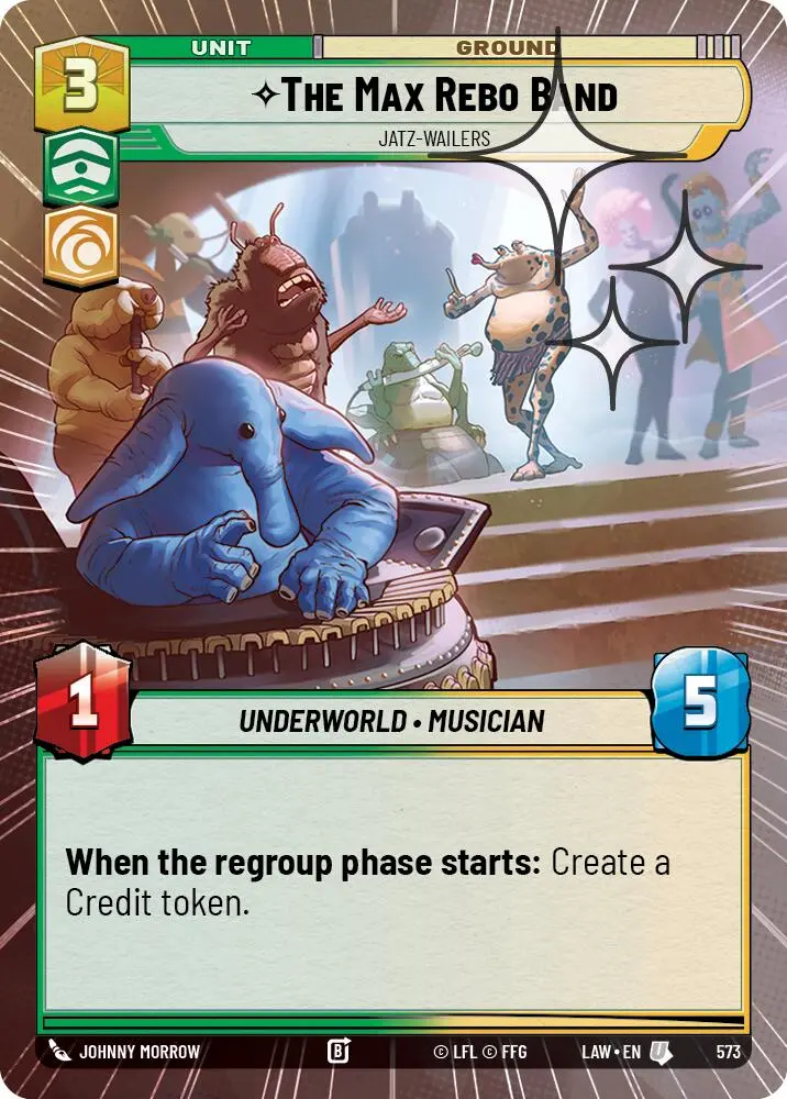 The Max Rebo Band - Jatz-Wailers (573) (Hyperspace Foil) (573) [A Lawless Time] 1