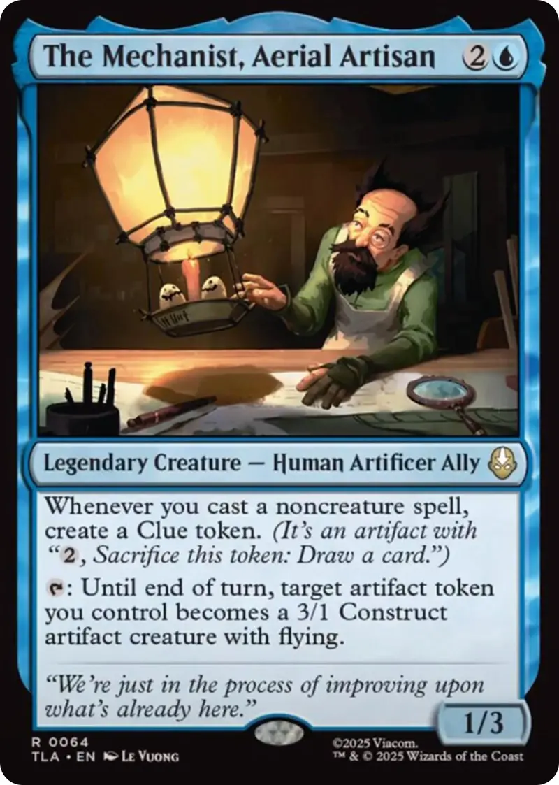 The Mechanist, Aerial Artisan [Avatar: The Last Airbender] 1