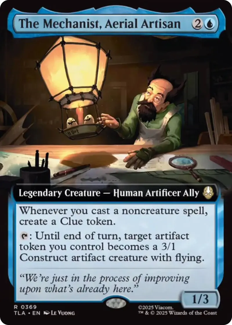The Mechanist, Aerial Artisan (Extended Art) [Avatar: The Last Airbender] 1
