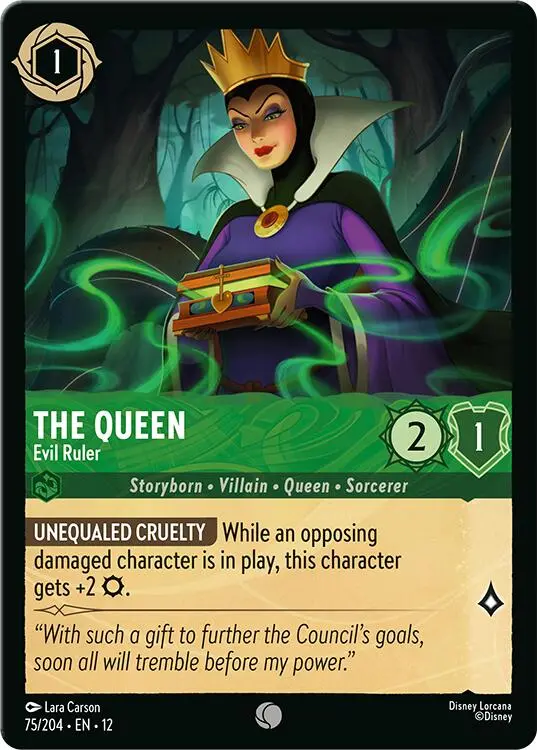 The Queen - Evil Ruler (75/204) [Wilds Unknown] 1