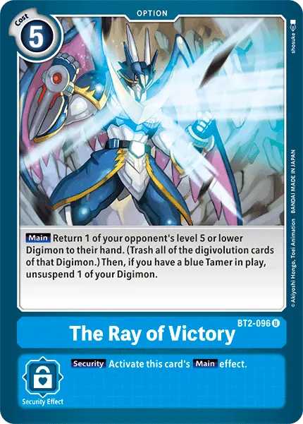 The Ray Of Victory [Bt2-096] [Release Special Booster Ver.1.5] 1