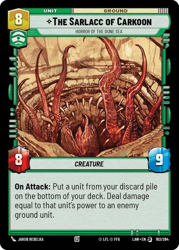 The Sarlacc Of Carkoon - Horror Of The Dune Sea (163/264) (163/264) [A Lawless Time] 1