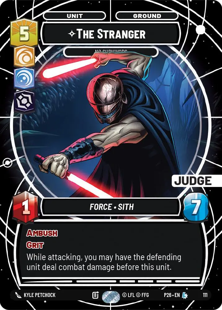 The Stranger - No Survivors (111) (111) [Judge Promos] 1