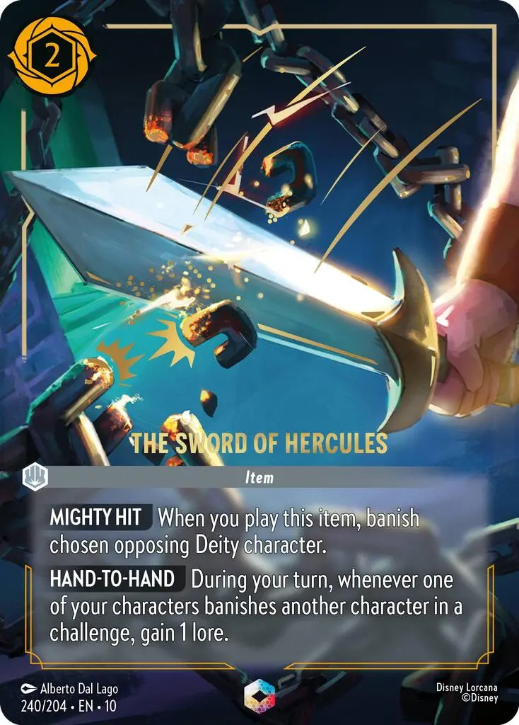 The Sword Of Hercules (Enchanted) (240/204) [Whispers In The Well] 1