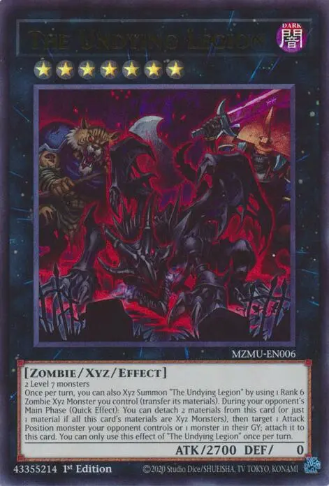 The Undying Legion [Mzmu-En006] Ultra Rare 1