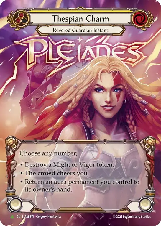 Thespian Charm [Fab371] (Promo)  Cold Foil 1