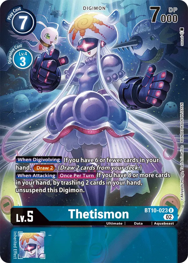 Thetismon [Bt10-023] (Alternate Art) [Xros Encounter] 1