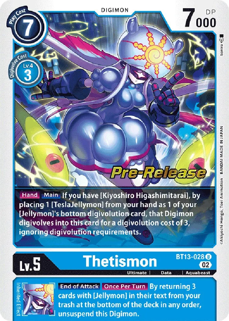 Thetismon [Bt13-028] [Versus Royal Knights Booster Pre-Release Cards] 1
