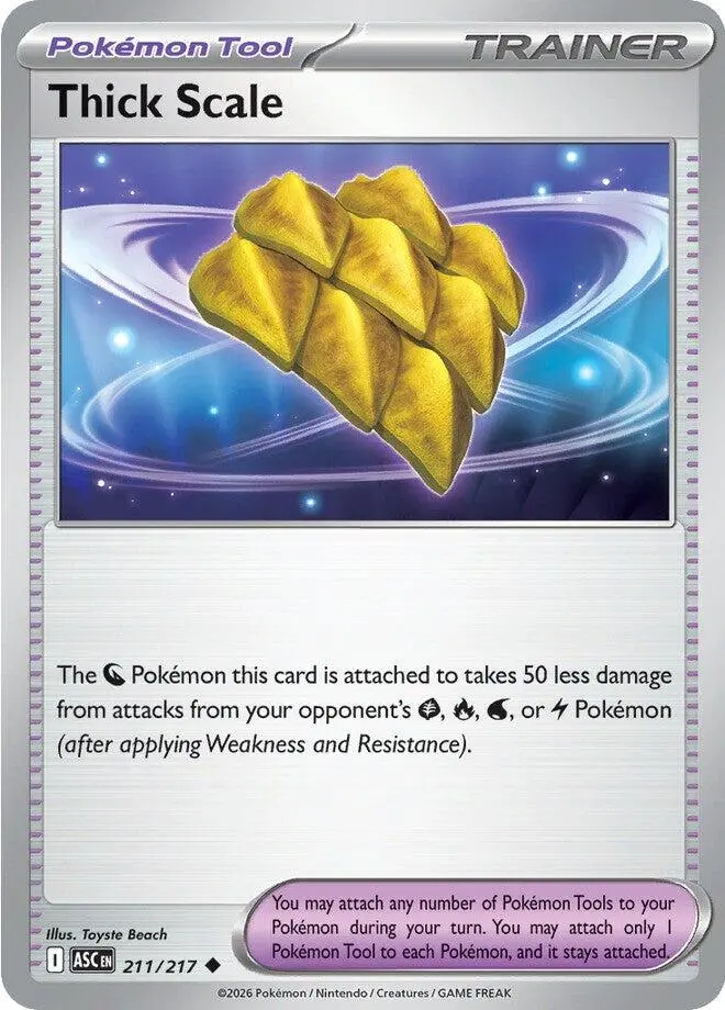 Thick Scale (211/217) [Mega Evolution: Ascended Heroes] 1