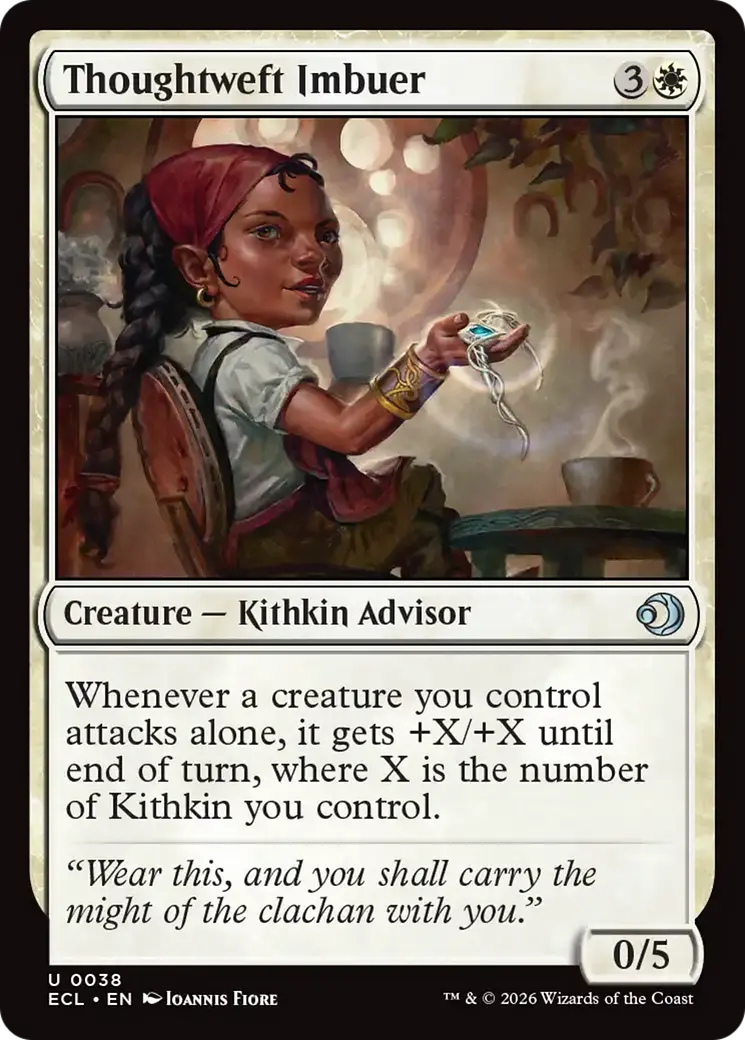 Thoughtweft Imbuer [Lorwyn Eclipsed] 1