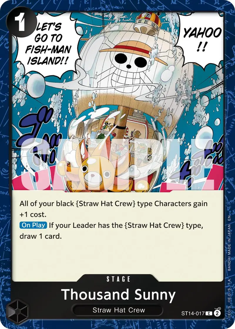 Thousand Sunny (Pirate Foil) [Premium Booster -The Best- Vol. 2] 1