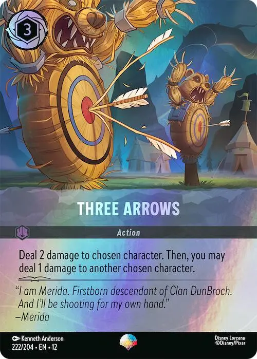 Three Arrows (Epic) (222/204) [Wilds Unknown] 1