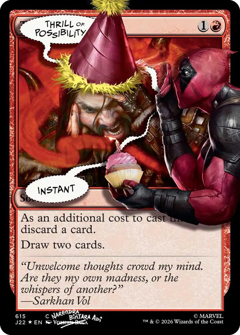 Thrill Of Possibility (615) (Pool Party Foil) [Secret Lair Drop Series] 1