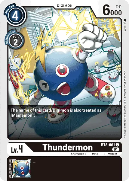 Thundermon [Bt8-061] [New Awakening] 1