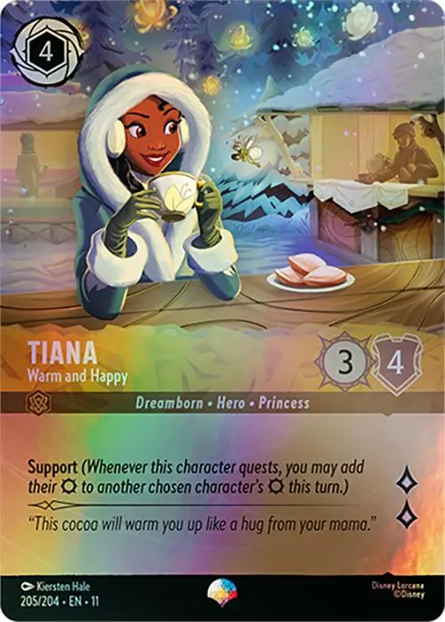 Tiana - Warm And Happy (Epic) (205/204) [Winterspell] 1