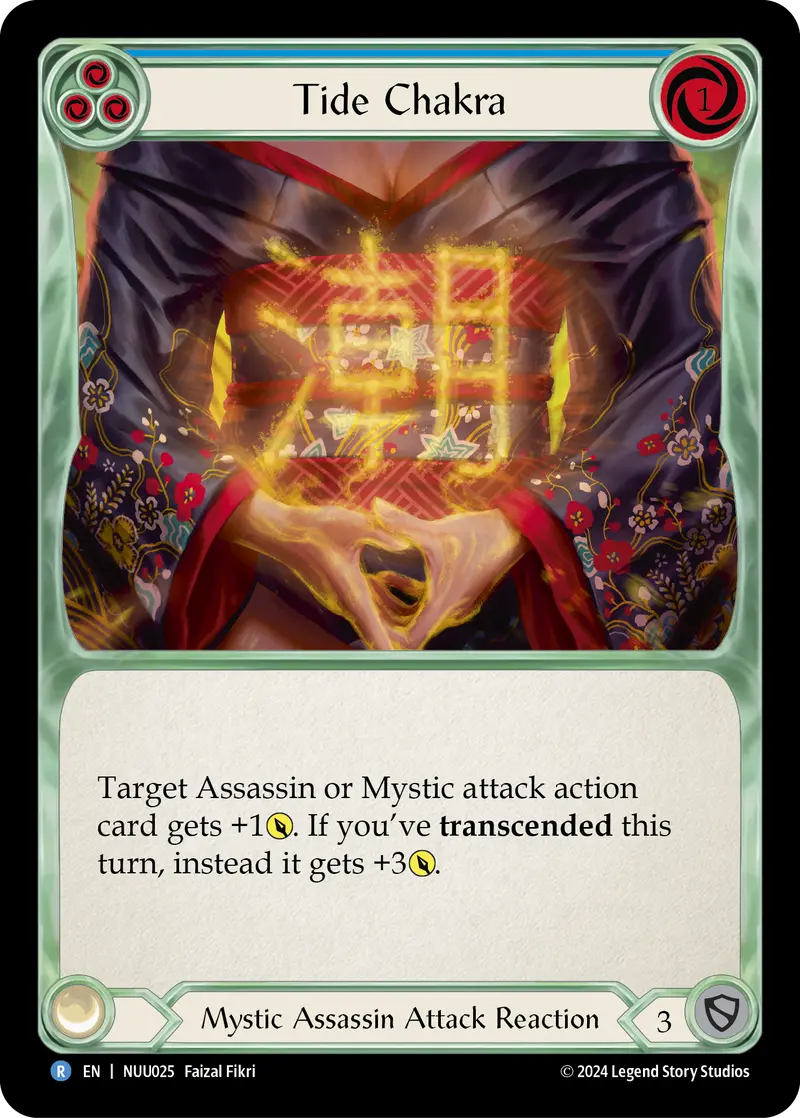 Tide Chakra [Nuu025] (Part The Mistveil Nuu Blitz Deck) 1