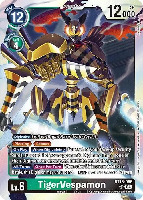 Tigervespamon [Bt18-056] [Release Special Booster Ver.2.0] 1