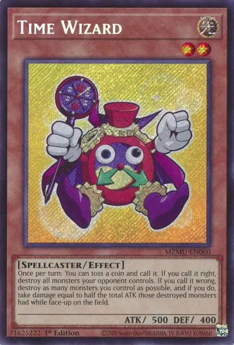 Time Wizard [Mzmu-En060] Secret Rare 1