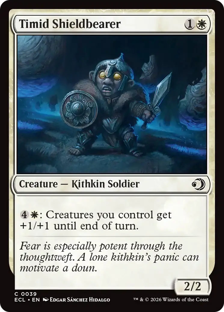 Timid Shieldbearer [Lorwyn Eclipsed] 1