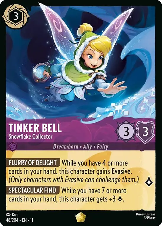 Tinker Bell - Snowflake Collector (48/204) [Winterspell] 1