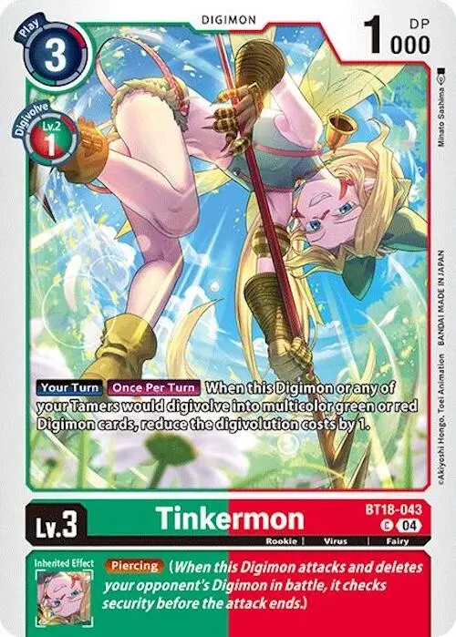 Tinkermon [Bt18-043] [Release Special Booster Ver.2.0] 1