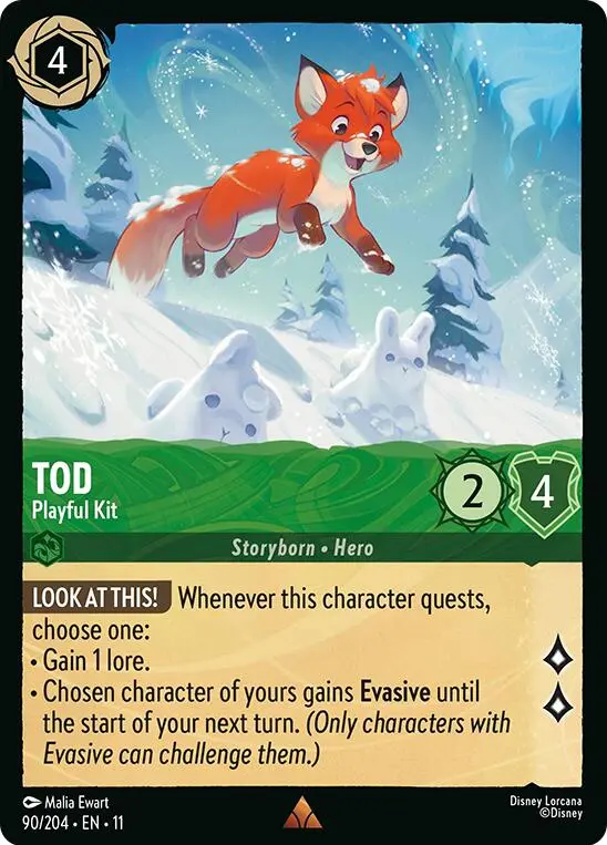 Tod - Playful Kit (90/204) [Winterspell] 1