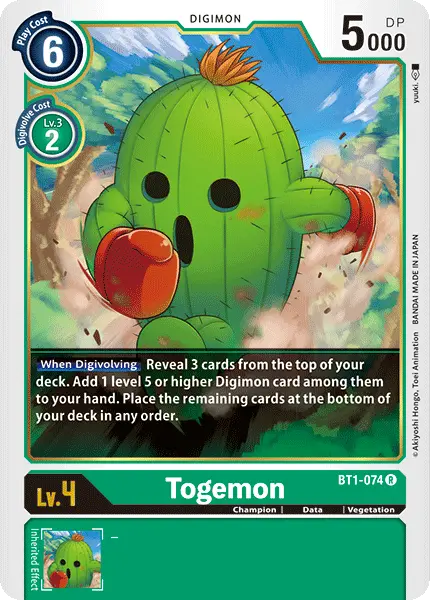 Togemon [Bt1-074] [Release Special Booster Ver.1.0] 1