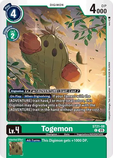 Togemon [St21-08] [Starter Deck: Hero Of Hope] 1
