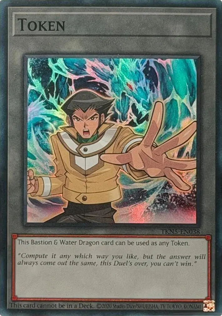 Token: Bastion & Water Dragon [Tkn5-En038] Super Rare 1