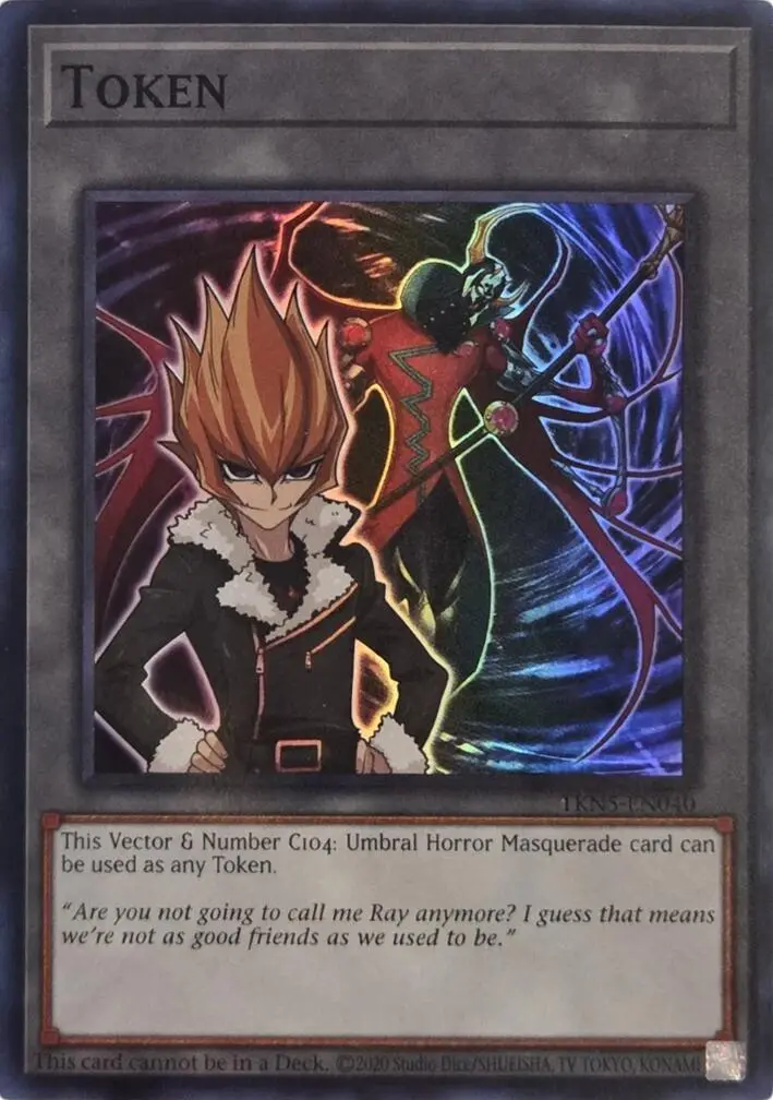 Token: Vector & Number C104: Umbral Horror Masquerade [Tkn5-En040] Super Rare 1