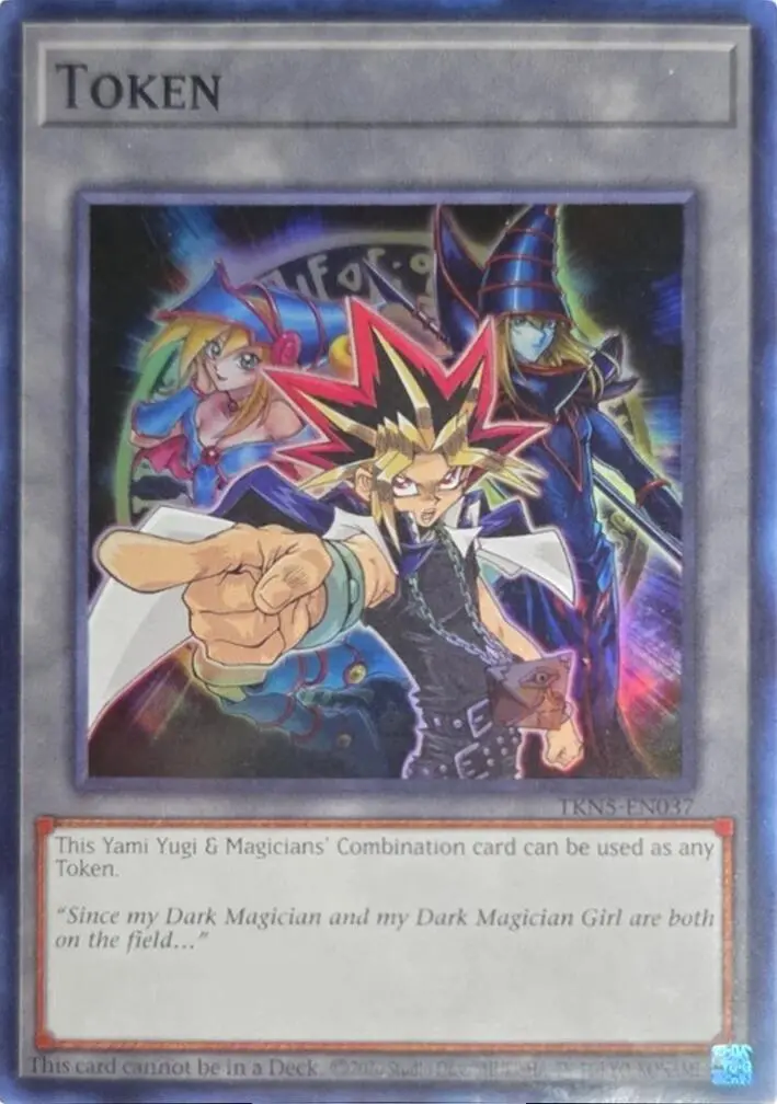 Token: Yami Yugi & Magicians Combination [Tkn4-En037] Super Rare 1