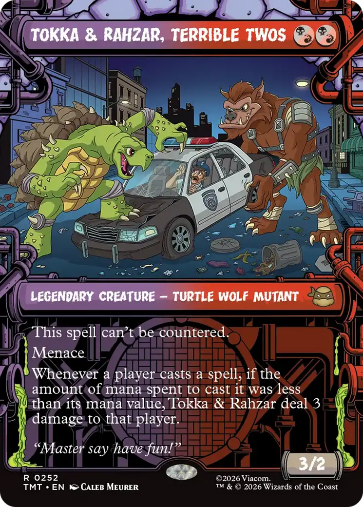 Tokka & Rahzar, Terrible Twos (Showcase) [Teenage Mutant Ninja Turtles] 1