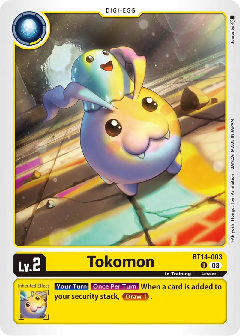 Tokomon [Bt14-003] [Blast Ace] 1