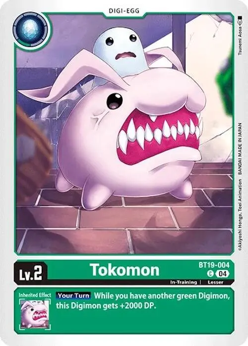 Tokomon [Bt19-004] [Release Special Booster Ver.2.0] 1