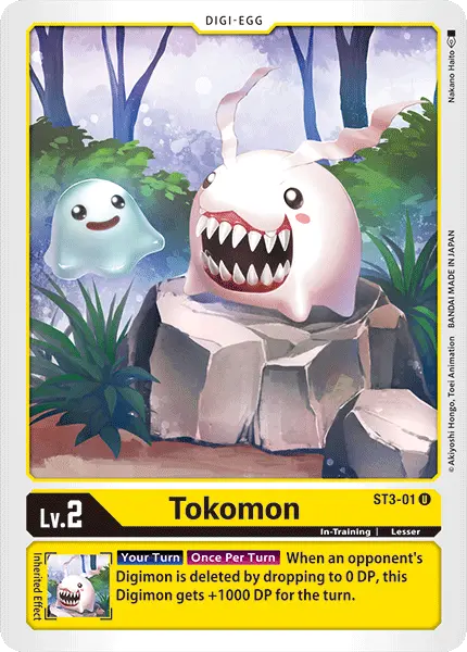 Tokomon [St3-01] [Starter Deck: Heaven's Yellow] 1