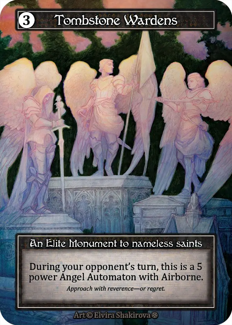 Tombstone Wardens (Foil) [Gothic] 1