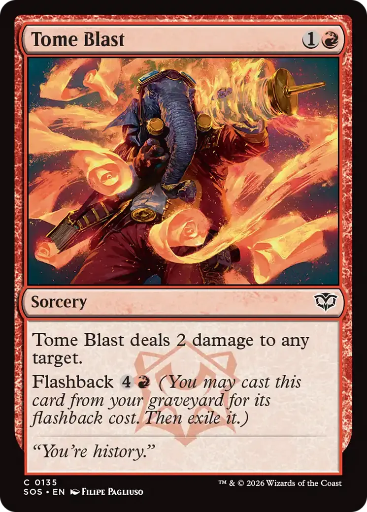 Tome Blast [Secrets Of Strixhaven] 1