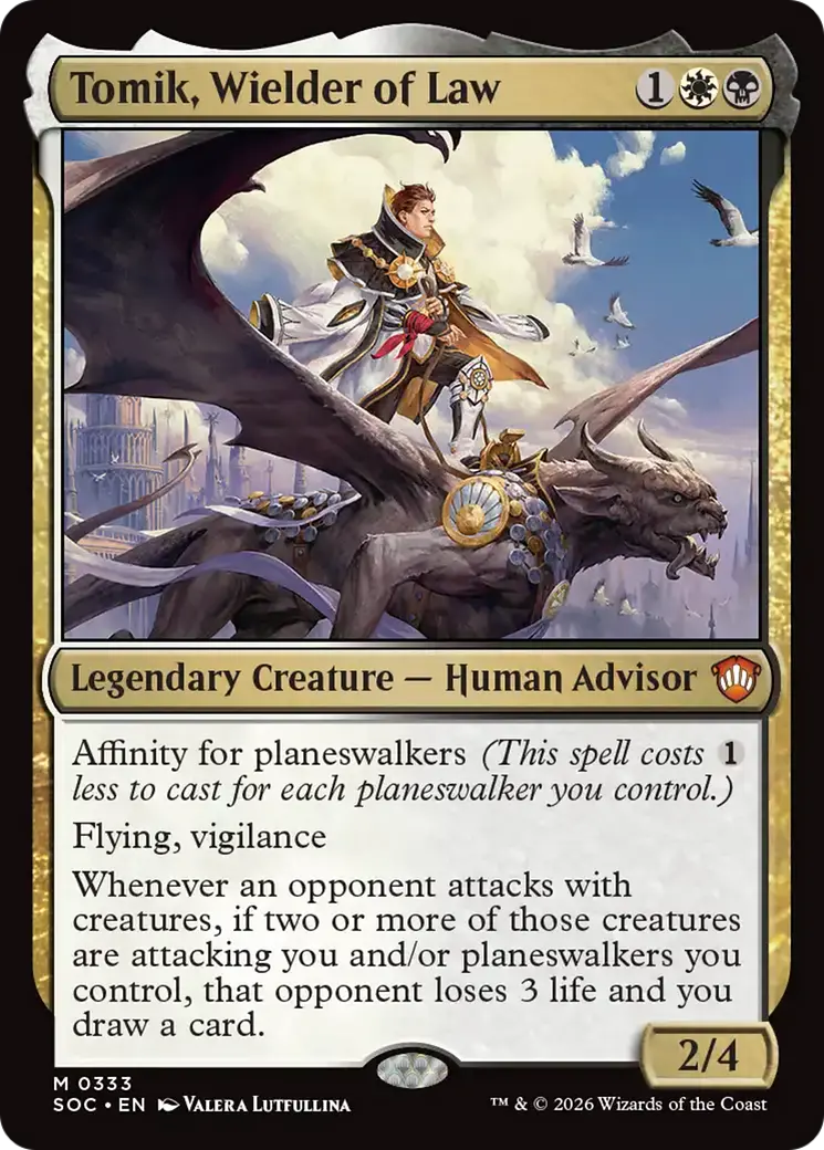 Tomik, Wielder Of Law [Secrets Of Strixhaven Commander] 1