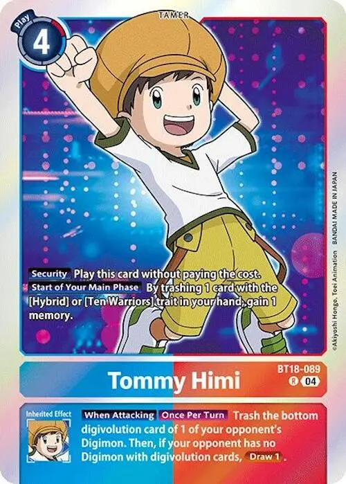Tommy Himi [Bt18-089] [Release Special Booster Ver.2.0] 1