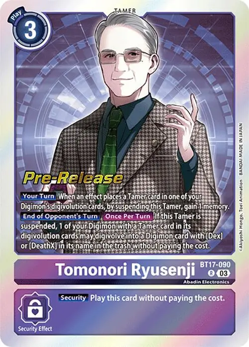 Tomonori Ryusenji [Bt17-090] [Secret Crisis Pre-Release Cards] 1