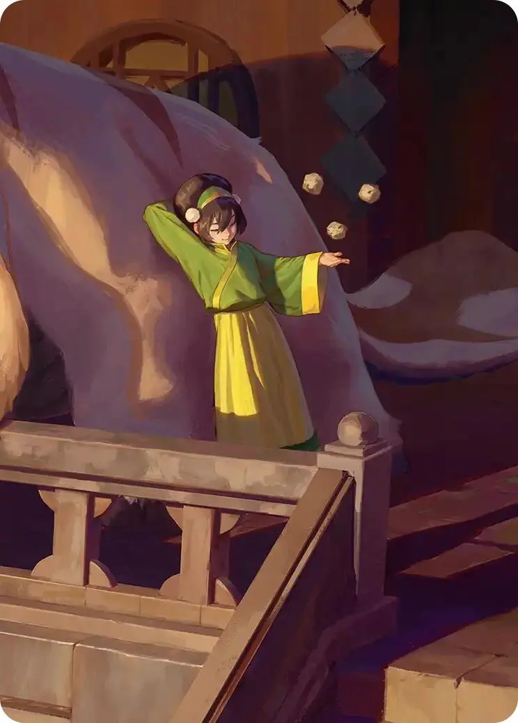 Toph, Greatest Earthbender Art Card [Avatar: The Last Airbender Art Series] 1