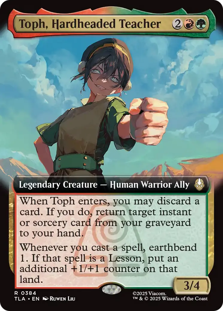 Toph, Hardheaded Teacher (Extended Art) [Avatar: The Last Airbender] 1