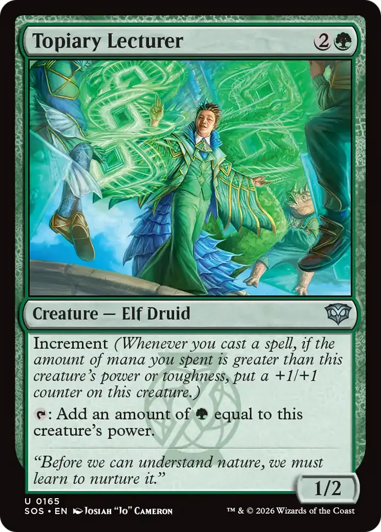 Topiary Lecturer [Secrets Of Strixhaven] 1