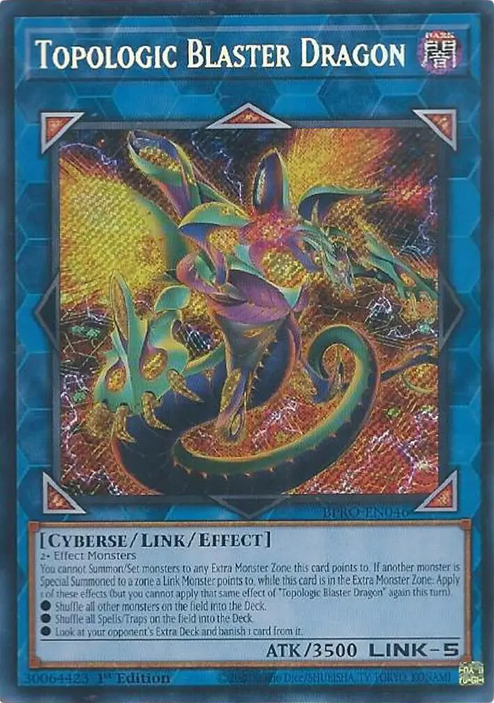 Topologic Blaster Dragon [Bpro-En046] Secret Rare 1