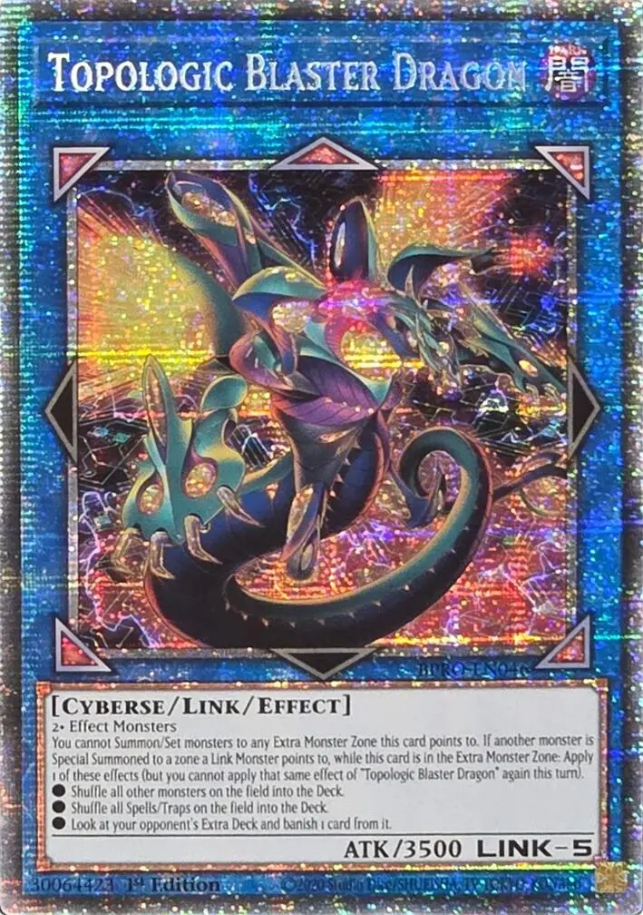 Topologic Blaster Dragon (Starlight Rare) [Bpro-En046] Starlight Rare 1