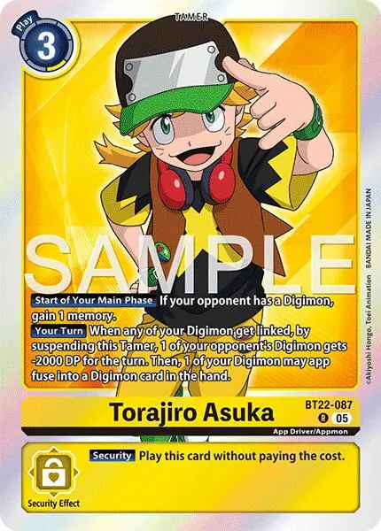 Torajiro Asuka [Bt22-087] [Cyber Eden] 1
