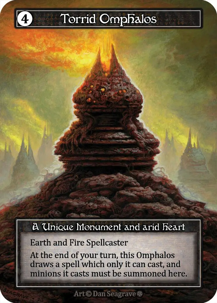 Torrid Omphalos (Foil) [Gothic] 1